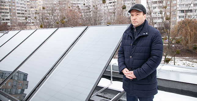 У Києві у чотирьох дитсадках встановили сонячні колектори для підігріву води