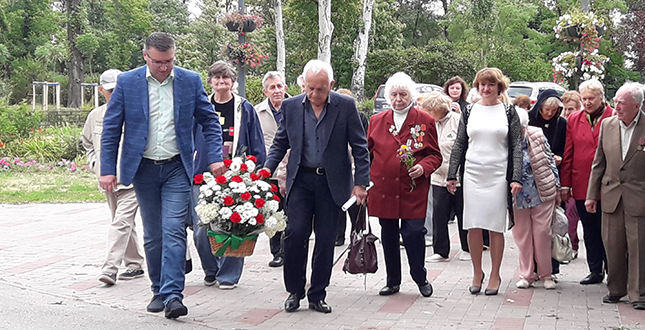11 липня у Парку моряків відбувся ритуал пам'яті з нагоди 78-ї річниці початку оборони міста Києва у 1941 році (фото)