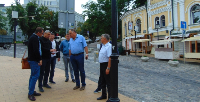 Віктор Смирнов перевірив санітарний стан центральної частини району (фото)