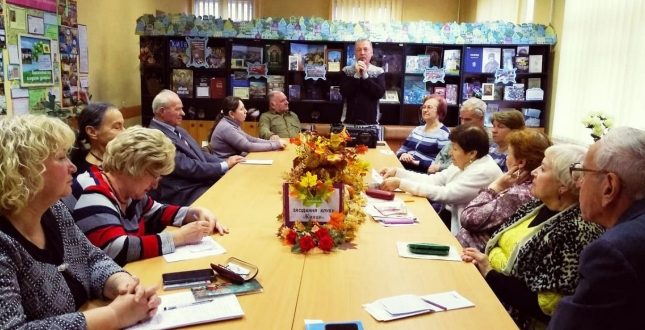У бібліотеці імені Олександра Грибоєдова відбулось 115-е засідання києвознавчого клубу «Кияни» (фото)