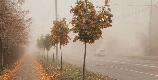 Уночі 20 листопада в Києві очікується туман – Укргідрометцентр