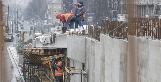 Віталій Кличко: «Роботи на Шулявському шляхопроводі тривають» (+фото)