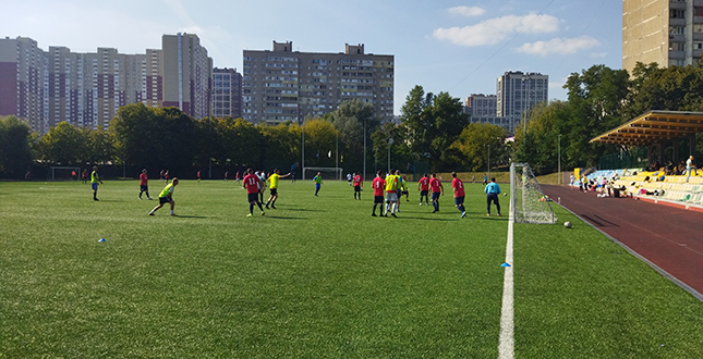 У Подільському районі відбувся турнір з футболу серед команд ветеранів (35+) "Кубок 30-річчя Незалежності"