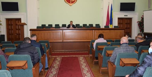 Микола Дубовик провів засідання оперативного штабу (фото)