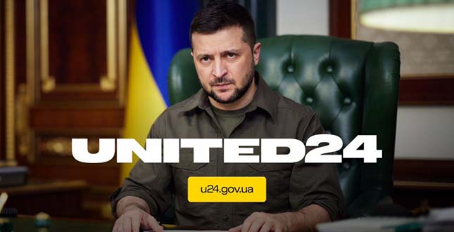 В  Україні діє національна платформа "UNITED24"