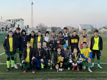 7-8 березня відбувся всеукраїнський турнір з футболу. Юні подільці - треті